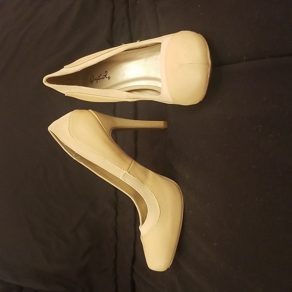 Nude Pump Heels